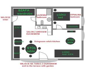 Апартаменты Apartament w Góralskim Domu z Sauną Косцелиско Апартаменты (для 4 взрослых)-17