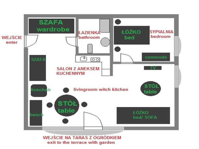 Апартаменты Apartament w Góralskim Domu z Sauną Косцелиско-19